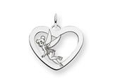 Disney Tinker Bell Heart Charm