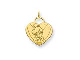 Disney Tinker Bell Heart Charm