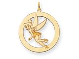 Disney Tinker Bell Round Charm