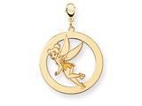 Disney Tinker Bell Round Lobster Clasp Charm