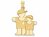 The Kids® Big Boy and Little Boy Engraveable Charm / Pendant