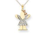 The Kids® 0.15cttw Diamond kid Charm / Pendant