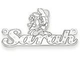 Personalized Disney Minnie Mouse Nameplate (up to 9 Letters) - Chain Included