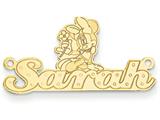 Personalized Disney Minnie Mouse Nameplate (up to 9 Letters) - Chain Included