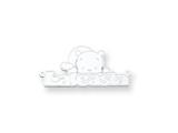 Personalized Disney Winnie The Poo Nameplate (up to 9 Letters) - Chain Included