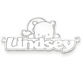 Personalized Disney Winnie The Poo Nameplate (up to 9 Letters) - Chain Included