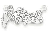 Personalized Disney Jasmine Nameplate (up to 9 Letters) - Chain Included