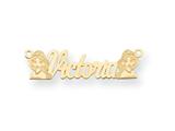 Personalized Disney Jasmine Nameplate (up to 9 Letters) - Chain Included