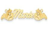 Personalized Disney Ariel Nameplate (up to 9 Letters) - Chain Included