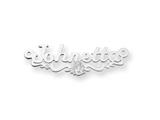Personalized Disney Ariel Nameplate (up to 9 Letters) - Chain Included