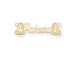 Personalized Disney Snow White Nameplate (up to 9 Letters) - Chain Included