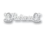 Personalized Disney Snow White Nameplate (up to 9 Letters) - Chain Included