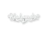 Personalized Disney Snow White Nameplate (up to 9 Letters) - Chain Included