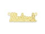 Personalized Disney Snow White Nameplate (up to 9 Letters) - Chain Included