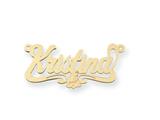 Personalized Disney Aurora Nameplate (up to 9 Letters) - Chain Included