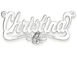 Personalized Disney Aurora Nameplate (up to 9 Letters) - Chain Included