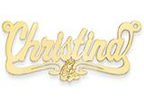 Personalized Disney Aurora Nameplate (up to 9 Letters) - Chain Included