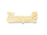 Personalized Disney Cinderella Nameplate (up to 9 Letters) - Chain Included