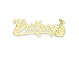 Personalized Disney Cinderella Nameplate (up to 9 Letters) - Chain Included