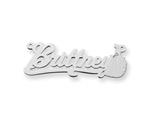Personalized Disney Cinderella Nameplate (up to 9 Letters) - Chain Included