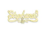 Personalized Disney Cinderella Nameplate (up to 9 Letters) - Chain Included