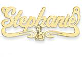 Personalized Disney Cinderella Nameplate (up to 9 Letters) - Chain Included