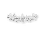 Personalized Disney Cinderella Nameplate (up to 9 Letters) - Chain Included
