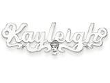 Personalized Disney Cinderella Nameplate (up to 9 Letters) - Chain Included