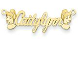 Personalized Disney Cinderella Nameplate (up to 9 Letters) - Chain Included