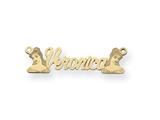 Personalized Disney Belle Nameplate (up to 9 Letters) - Chain Included