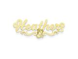 Personalized Disney Belle Nameplate (up to 9 Letters) - Chain Included
