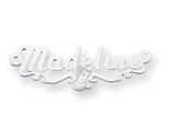 Personalized Disney Belle Nameplate (up to 9 Letters) - Chain Included