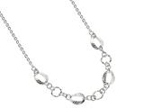Sterling Silver 18 Inch Oval Links Necklace