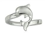 925 Sterling Silver Dolphin Ring