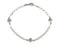 10 Inches 3 Sea Shells Adjustable Ankle Bracelet