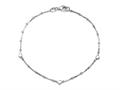 10 Inches 3 Hearts Ankle Bracelet