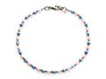 10 Inches Ankle Bracelet with Simulated Pearls