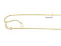 14K Yellow Gold 22 Inch Diamond Cut Adjustable Round Wheat Chain with Lobster Clasp and Small Heart Charm