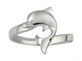 925 Sterling Silver Dolphin Ring