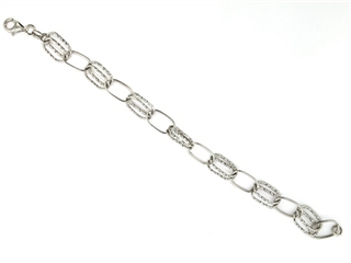Sterling Silver 7 Inch Link Bracelet