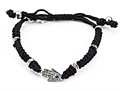 Adjustable Rhinestone Hamsa Bracelet