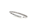 10k White Gold Round Diamonds Band