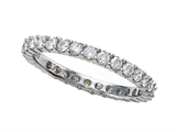Round Diamonds Eternity Band - IGI Certified