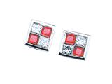 Genuine Ruby Earrings