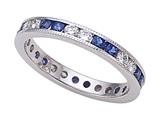 Karina B™ Genuine Sapphire Eternity Band