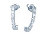 Karina B™ Baguette Diamonds Earrings