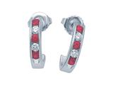 Karina B™ Ruby Earrings