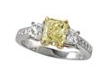 Natural FY Diamond Ring