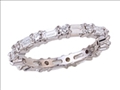 Karina B™ Baguette Diamonds Eternity Band