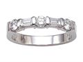 Karina B™ Baguette Diamonds Band
